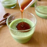 緑萌ゆ☆青汁と豆乳のムースプリン